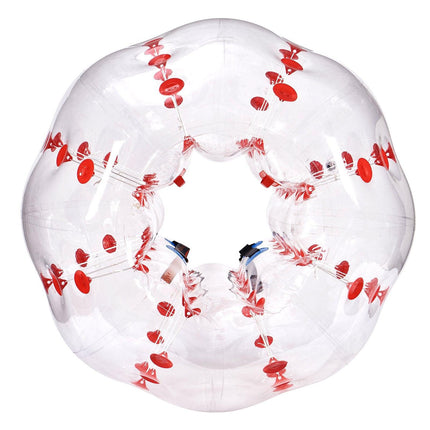 Inflatable Bumper Ball 1-Pack, 5FT/1.5M Body Sumo Zorb Balls for Teen & Adult, 0.8mm Thick PVC Human Hamster Bubble Balls for Outdoor Team Gaming Play, Bumper Bopper Toys for Garden, Yard, Park.