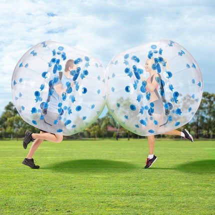 Inflatable Bumper Ball 1-Pack, 5FT/1.5M Body Sumo Zorb Balls for Teen & Adult, 0.8mm Thick PVC Human Hamster Bubble Balls for Outdoor Team Gaming Play, Bumper Bopper Toys for Garden, Yard, Park.
