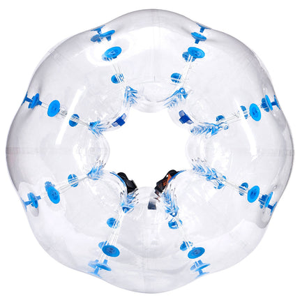 Inflatable Bumper Ball 1-Pack, 5FT/1.5M Body Sumo Zorb Balls for Teen & Adult, 0.8mm Thick PVC Human Hamster Bubble Balls for Outdoor Team Gaming Play, Bumper Bopper Toys for Garden, Yard, Park.