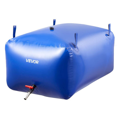 Water Storage Bladder 400L Large Capacity Water Bag, Portable & Collapsible Soft Waters Container, Leakproof & Tear-Resistant PVC Emergency Waters Storage Tank for RV Truck & Outdoor Use.