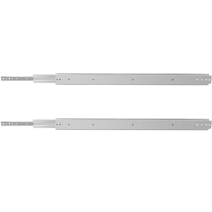 Drawer Slide Soft Close Drawer 1Pair 52" Ball Bearing Full Extension 500lb.