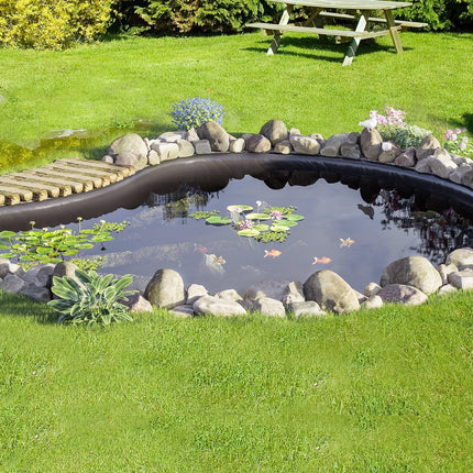 Pond Liner Fish Liner 10 x 15 ft 45 Mil EPDM Easy Cutting Underlayment.