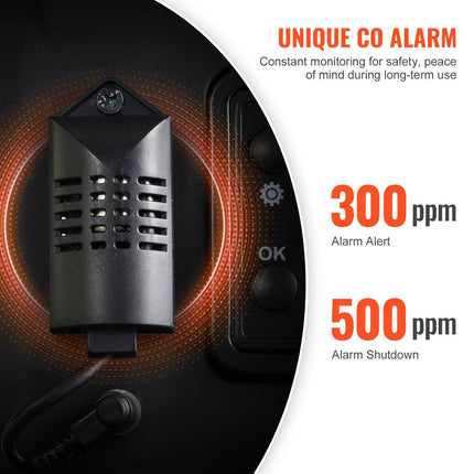 8KW Diesel Heater, 12V/24V All in One Diesel Air Heater, Bluetooth APP Control, Remote Control and Display Screen, CO Alarm, Fast Heating Vertical Portable Diesel Heater for Vehicles, Garage.
