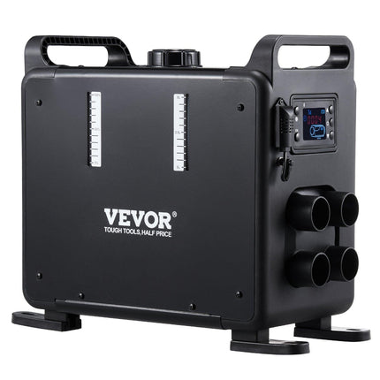 8KW Diesel Heater, 12V/24V All in One Diesel Air Heater, Bluetooth APP Control, Remote Control and Display Screen, CO Alarm, Fast Heating Vertical Portable Diesel Heater for Vehicles, Garage.