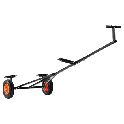 420lbs Boat Trailer Dolly Mover Adjustable Length with 15.7 in Pneumatic Tires.