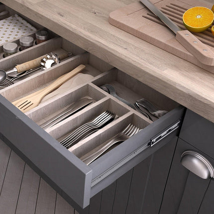 10 Pairs of 406.4mm Drawer Slides Side Mount Rails, Heavy Duty Full Extension Steel Track, Soft-Close Noiseless Guide Glides Cabinet Kitchen Runners with Ball Bearing, 100 Lbs Load Capacity.