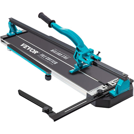 Tile Cutter 24in Cutting Tool w/ Laser Guide Single Rail Double Brackets.