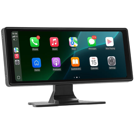 Car Stereo Radio CarPlay Touchscreen 254mm Apple Android Front/Rear Camera.