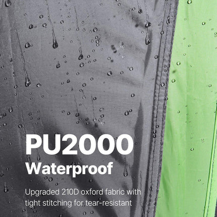 Truck Tent 8.0-8.2ft Waterproof PU2000 Truck Bed Camping Tent 2-3 Person.