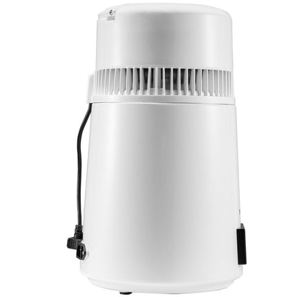 4L Water Distiller 1L/H Distilled Water Maker Timing & Temp Display White.