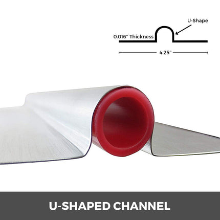 PEX Heat Transfer Plates, 200 pcs Box Radiant Heat Transfer Plates, 2ft Aluminum PEX Heat Transfer Plates, 1.27 cm Heat Transfer Plates Designed for PEX Tubing.