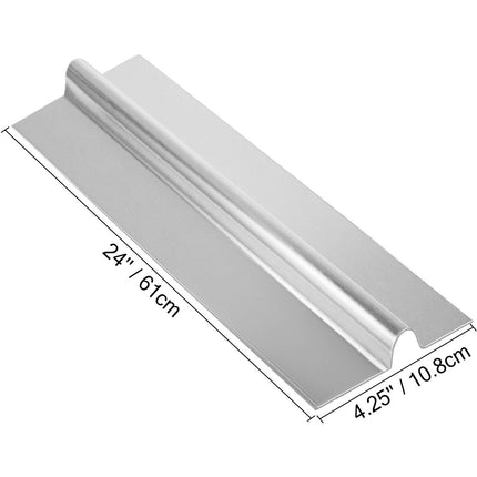 PEX Heat Transfer Plates, 200 pcs Box Radiant Heat Transfer Plates, 2ft Aluminum PEX Heat Transfer Plates, 1.27 cm Heat Transfer Plates Designed for PEX Tubing.