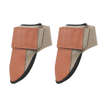 Knee Pads for Work, Durable Leather Construction Pads, Machine Washable Work Knee Pads, Easy to Wear and Take off, Extra Thick Knee Support for Gardening Flooring and Cleaning, Black and Brown.