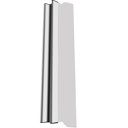 Skimming Blade Set,10"+16"+24" Blades + 35"-78" Extension Handle，European Stainless Steel Construction Knife, Aluminum Blade Profile Smoothing Knockdown Spatula for Gyprock/Drywall/Wall-Boa.