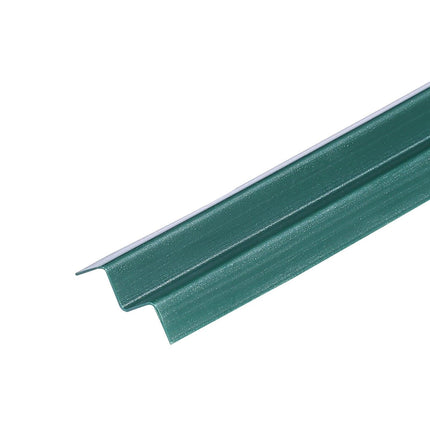Bottom Locking Privacy Slats, Single-Wall Vertical Bottom-Locking Slats for Chain-Link Fence, High-Density HDPE Chain Link Slats Ideally Fit 1.2 m High Fence for Garden Farm Sports Field(Green).
