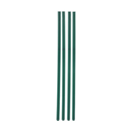 Bottom Locking Privacy Slats, Single-Wall Vertical Bottom-Locking Slats for Chain-Link Fence, High-Density HDPE Chain Link Slats Ideally Fit 1.2 m High Fence for Garden Farm Sports Field(Green).