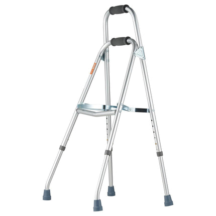 Folding Hemi Walker One Arm Mobility Walker for Senior & Adjustable Height.