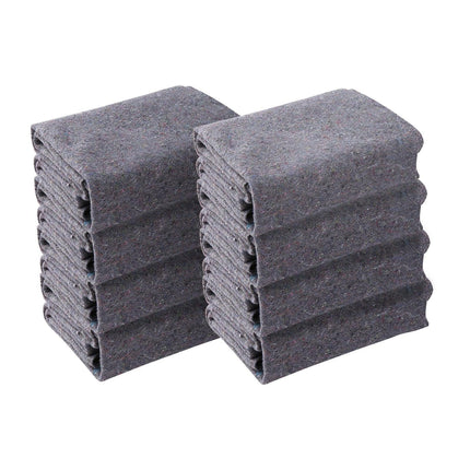 Moving Blankets, 1829 x 1372 mm, 12 kg/dz Weight, 12 Pack, Professional Recycled Cotton Packing Blanket, Large Heavy Duty Shipping Mover Pads Perfect for Protecting Furniture, Floors, Appliances.