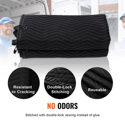 Sound Dampening Blanket, 2438 x 2032 mm Extra Large Studio Grommeted Soundproof Blanket with Grommets, Light Blocker for Door Acoustic Noise Blocking Blanket Studio Sound Absorption Sheet, Black.