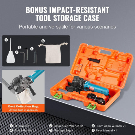 1100W Electric Rebar Cutter Cutting up to 3/2In 4-40mm.