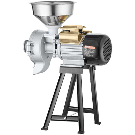 3000W Electric Grain Grinder Corn Wheat Flour Cereal Mill Wet & Dry.