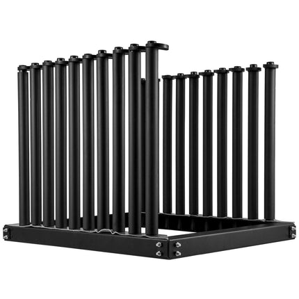 VEVOR Windshield Rack 9-Lite, Windshield Truck Rack Steel, Windshield Glass Rack 24-Inch Height, Windshield Rack for Truck with PVC Pad & Foam Padding, Glass Rack for Truck, for Glass Transportation.