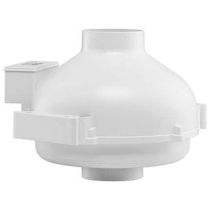 4" to 4.5" Radon Mitigation Fan System Quiet 260CFM Inline Duct Waterproof.