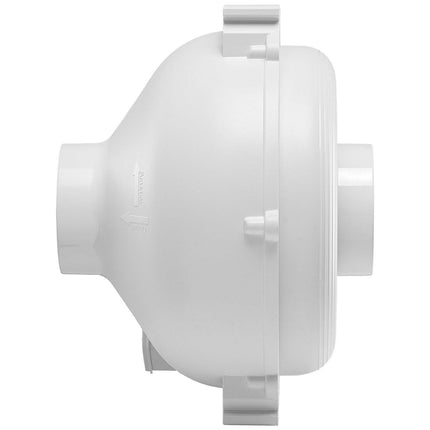 4" to 4.5" Radon Mitigation Fan System Kit Quiet 260 CFM Inline Duct Fan.