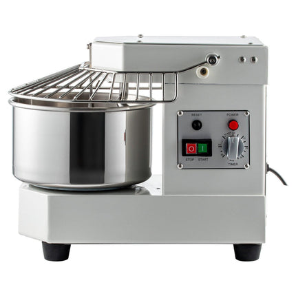 VEVOR Commercial Dough Food Mixer, 8L Large Capacity Stainless Steel Mixer with Bowel, Hook, Shield, Reset Button, 450W Tilt-Head Kitchen Dough Mixers for Cake, Cream, Egg Fluid, Fillings.