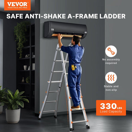 Telescoping Ladder A Frame 20 FT Extension Multi-Function for Homework.