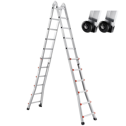 Telescoping Ladder A Frame 20 FT Extension Multi-Function for Homework.