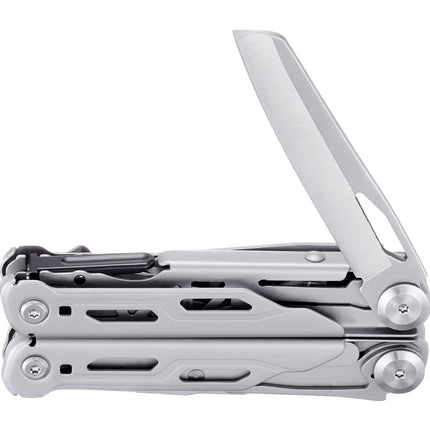 16-In-1 Multitool Pliers, Multi Tool Pliers, Cutters, Knife, Scissors, Ruler, Screwdrivers, Wood Saw, Can Bottle Opener, with Safety Locking and Sheath, for Survival, Camping, Hunting and Hiking.