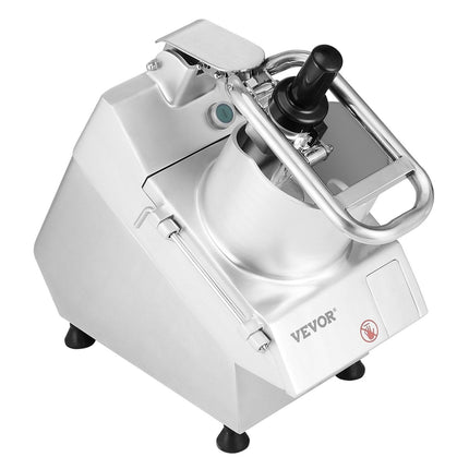 Food Processor & Vegetable Chopper w/ 6 Blades Food-Grade Stainless Steel.