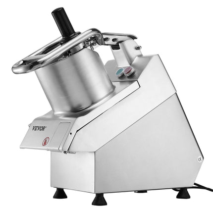 Food Processor & Vegetable Chopper w/ 6 Blades Food-Grade Stainless Steel.