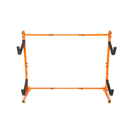 Freestanding Kayak Storage Rack, Kayak Stand for 2 Kayak Canoe Paddleboard, Heavy-duty Steel Kayak Hanger Holder with Padded Arms and Adjustable Width, 79.5kg Max Load, for Indoor Outdoor Garage.