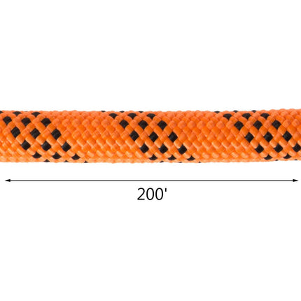 1.43cm Double Braid Polyester Rope 6096cm Nylon Pulling Rope 498.95kg High Force Polyester Load Sailing Rope(1.43cm-6096cm).