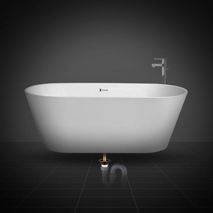 PVC Freestanding Tub Drain Kit, 2 Brass Tail Pipes, Bathtub Drain Rough-in Kit, with PVC Adapter of Tailpiece, Compatible with Freestanding Bathtubs, Floor Mounted Bathtubs and Island Bathtubs.