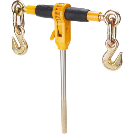 Ratchet Chain Binder 3/8"-1/2" Load Binders 12000 lbs w/ G80 Chains 4 Pcs.