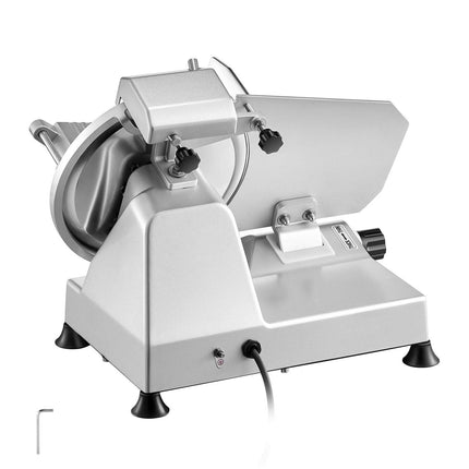 Meat Slicer 180W 250 mm Electric Deli Food Slicer for Meat Bread Cheese.