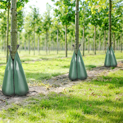 Tree Watering Bag 3 Packs 20 Gallons Slow Release Tree Water Bag Durable.