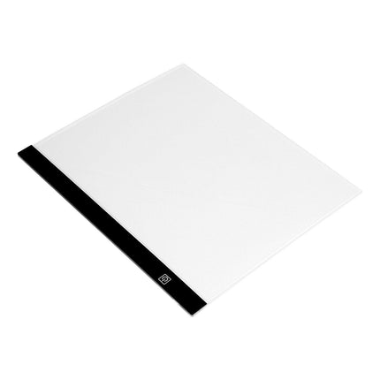 Light Board, B4 LED Light Pad Ultra-Thin Portable Light Box, USB Powered Light Table for Art Tracing, Light Box for Diamond Painting, Animation, Sketching, Drawing, Stenciling, Artists (Black).