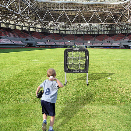 9 Hole Baseball Softball Pitching Net 9 Pocket Hitting Practice 28"x27".