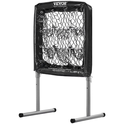9 Hole Baseball Softball Pitching Net 9 Pocket Hitting Practice 28"x27".