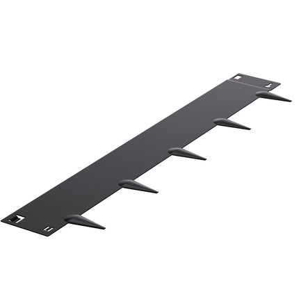 Steel Landscape Edging, 5 Packs 990 x 207 mm Rust-Resistant Metal Landscape Edging, Bendable Garden Edging Border, Heavy Duty Lawn Edging, Easy-to-Install, Flower Bed Yard Pathway Divider Black.