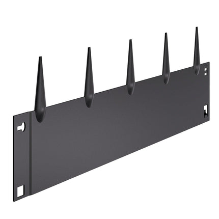 Steel Landscape Edging, 5 Packs 990 x 207 mm Rust-Resistant Metal Landscape Edging, Bendable Garden Edging Border, Heavy Duty Lawn Edging, Easy-to-Install, Flower Bed Yard Pathway Divider Black.