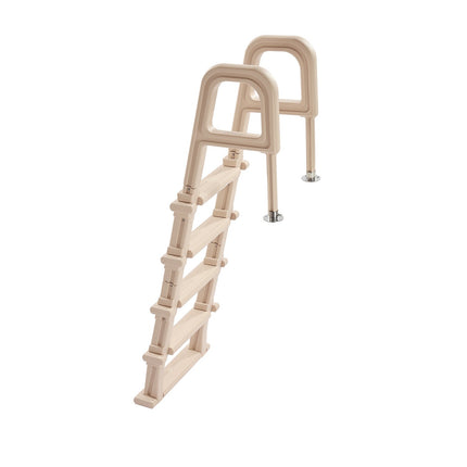 5-Step Inclined Robust Pool Ladder of 2 Handrails for 1219.2-1371.6mm Pool.