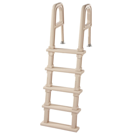 5-Step Inclined Robust Pool Ladder of 2 Handrails for 1219.2-1371.6mm Pool.