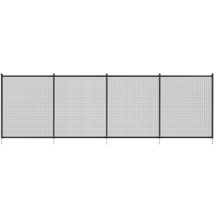 Pool Fence, 4 x 72 FT Pool Fences for Inground Pools, Removable Child Safety Pool Fencing, Easy DIY Installation Swimming Pool Fence, 340gms Teslin PVC Pool Fence Mesh Protects Kids and Pets.