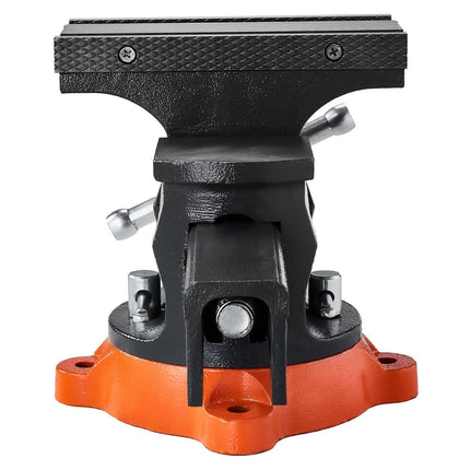 203 mm Bench Vice Multipurpose Heavy Duty Ductile Iron Swivel Locking Base.