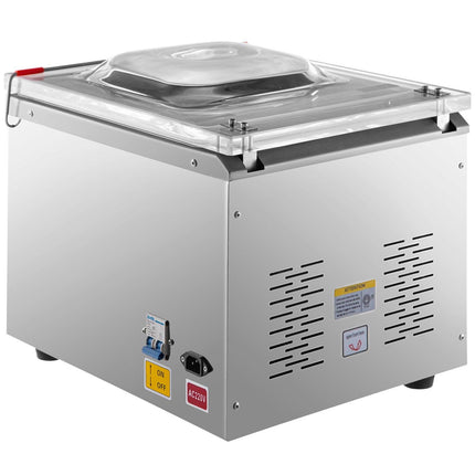 DZ-260C Digital Vacuum Sealer Food Vacuum Sealing Packing Machine 220V.